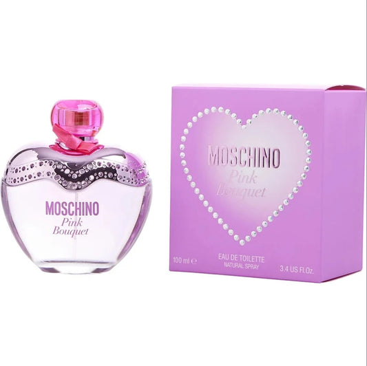 Moschino Pink Bouquet Eau De Toilette Spray for Women 100ml