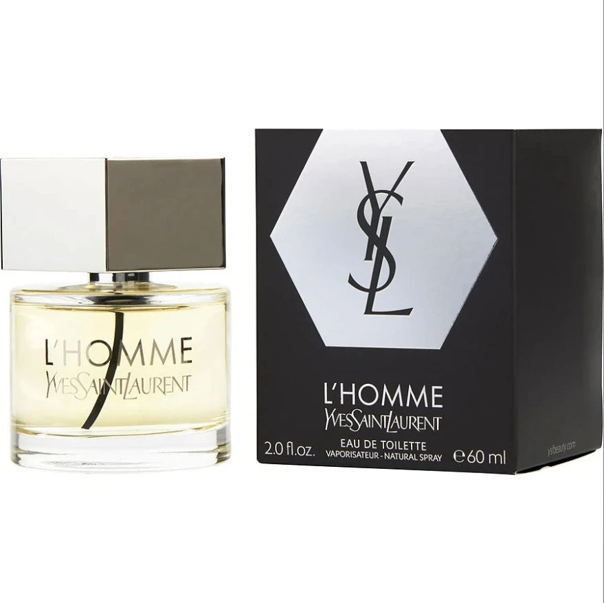 YSL L'Homme Yves Saint Laurent Eau De Toilette for Men 60ml